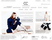 Tablet Screenshot of customandchic.com